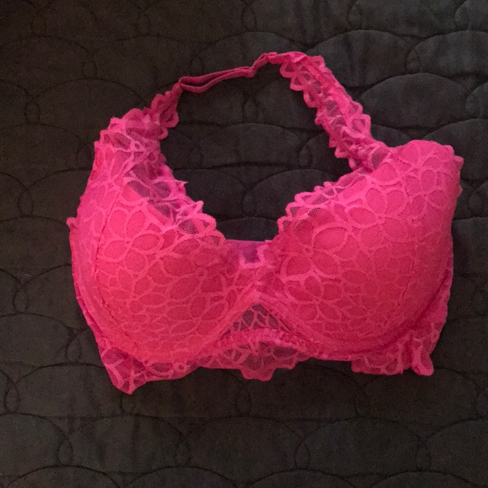 VS lace halter bra size M